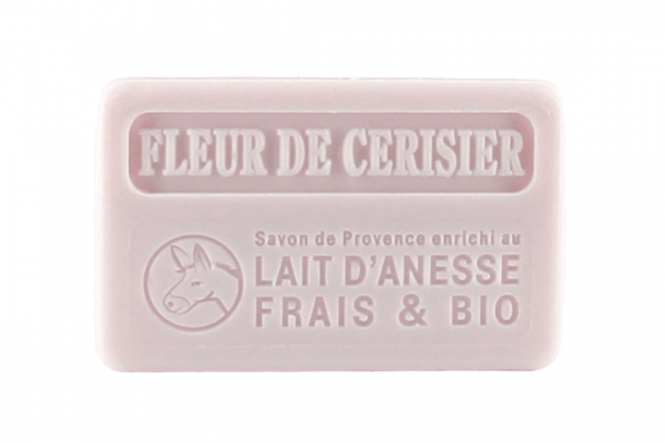100g Bio Donkey Milk French Soap - Cherry Blossom
